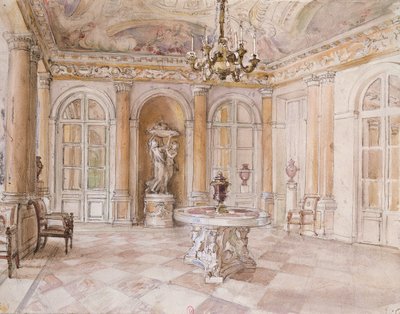 Interior View of Jacques Doucet